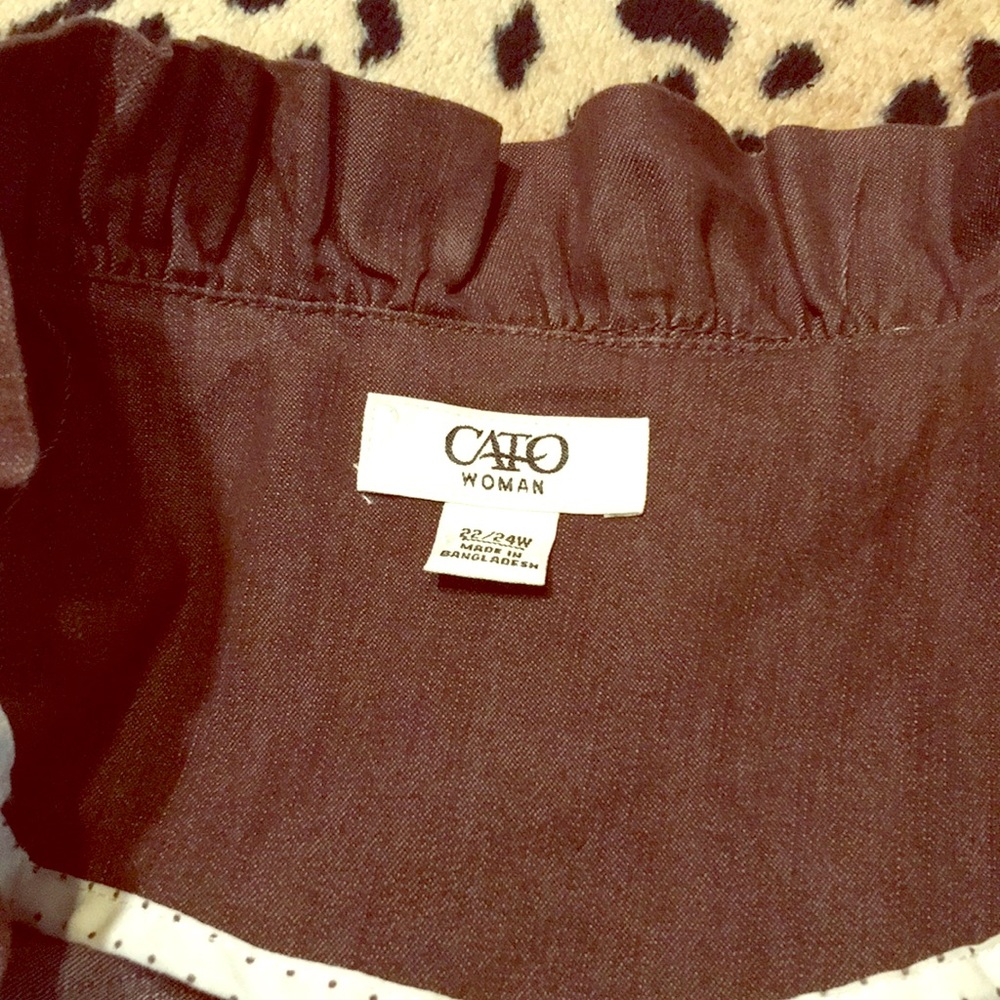 CATO BRAND DRESSY BLAZER 22/24 ladies